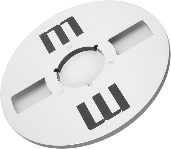 Tape Reel - Opname spoel - Muziek opnemen - Aluminium constructie - 10.5 inch - Zilver — afbeelding 4