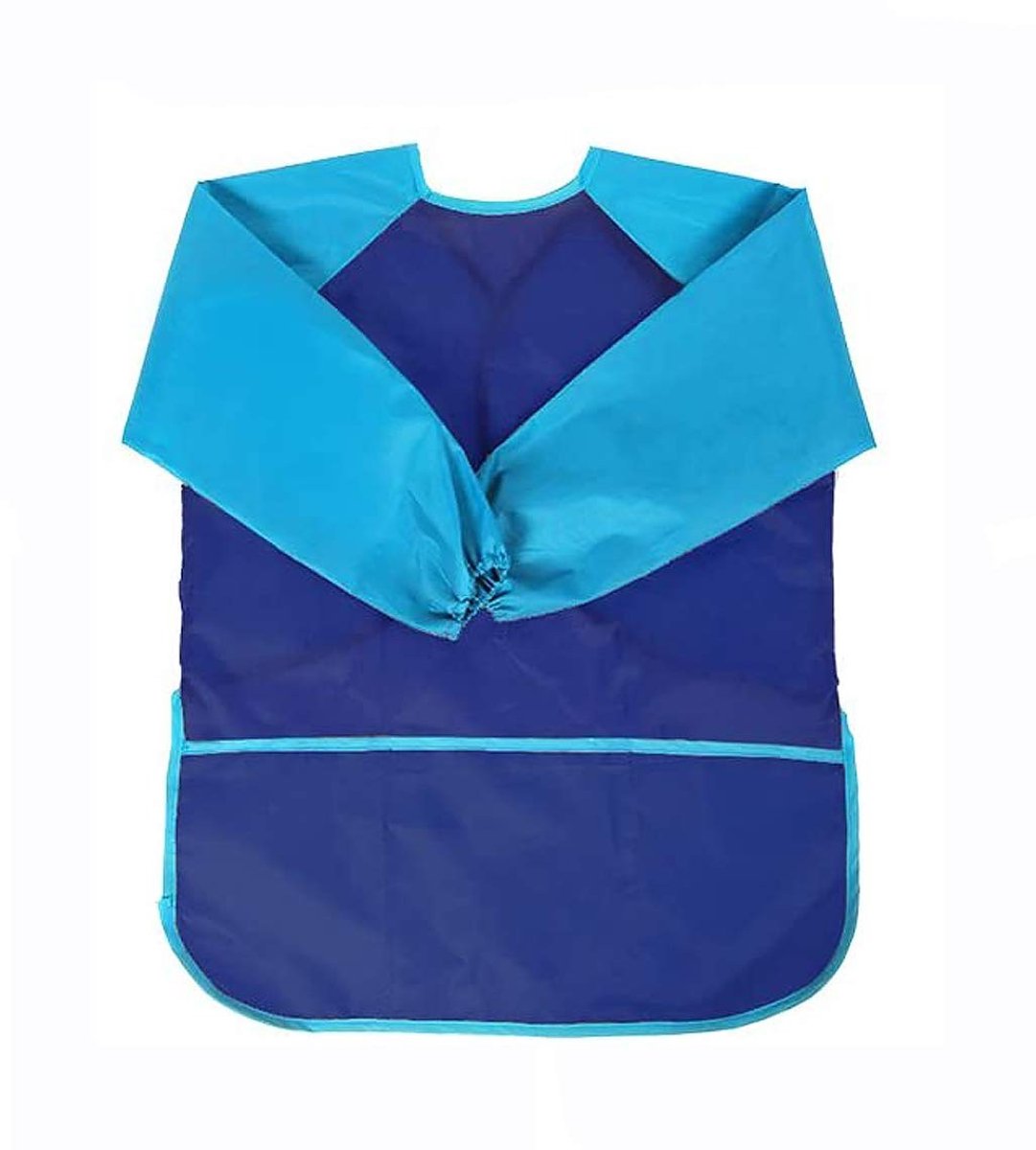 aladdien - Waterdicht Schort - Kinderschort voor Creatieve Activiteiten - Blauw - Schilderen en Koken - Geschikt voor Peuters - Leeftijd 3-5 jaar