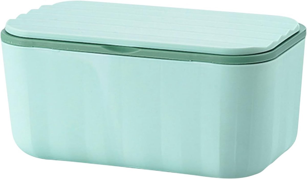Babydoekjes Dispenser - Draagbare Opbergdoos - Multifunctionele Organisatie - Herbruikbaar Stofdicht - 20.5 x 12.5 x 10 cm - Groen