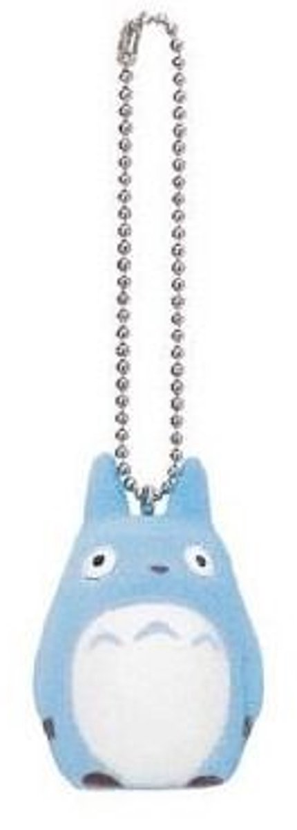 My Neighbor Totoro Flocking Key Chain Middle Totoro