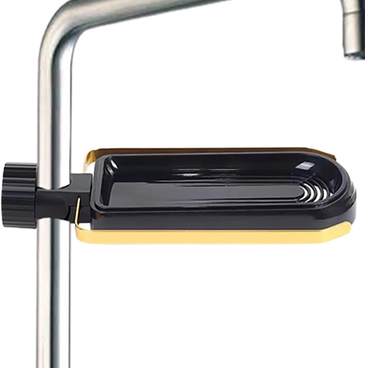 Keuken Organizer - Kraanrekje - Keuken Opruimen - Zonder Boren - Verstelbaar - Wit