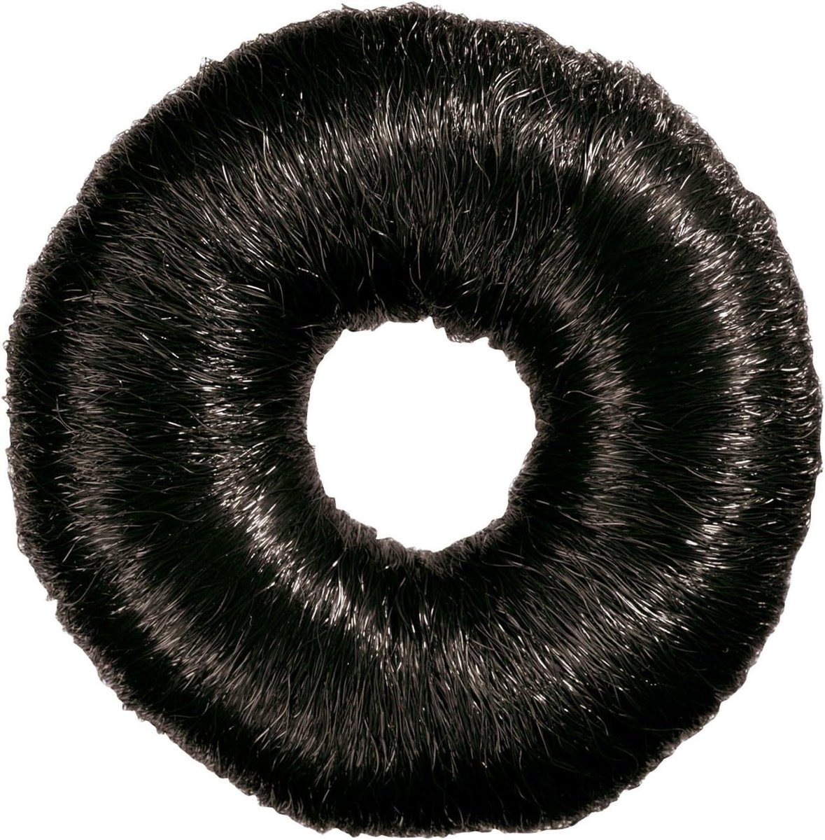 Knooprol Haar - Haaraccessoire - Haar Styling - Nylon Materiaal - 9 cm - Zwart