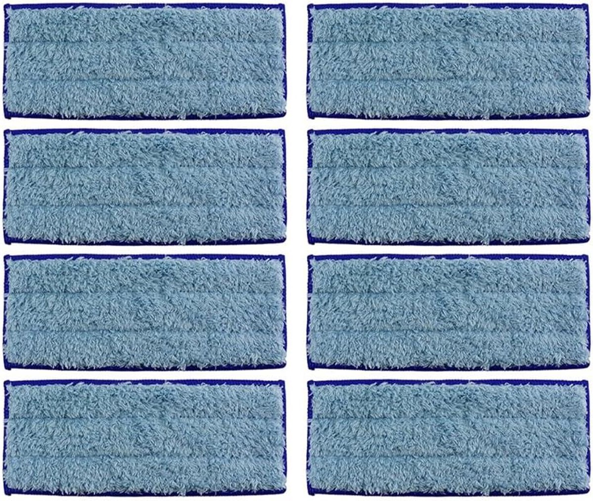 Reinigingsdoeken Stofzuiger - Vloer Pads - Efficiënte Vloerverzorging - Wasbaar Microvezel - 4/8 Stuks - Multicolor