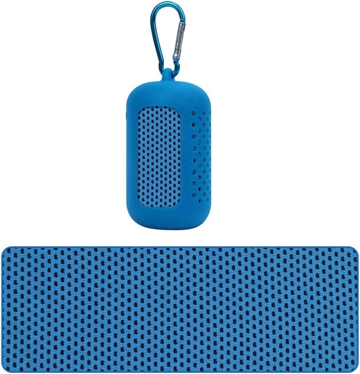 Sporthanddoek Polyestervezel - Sneldrogende Handdoek - Fitness Sport - Ultrazacht Microvezel - 30x90cm - Blauw