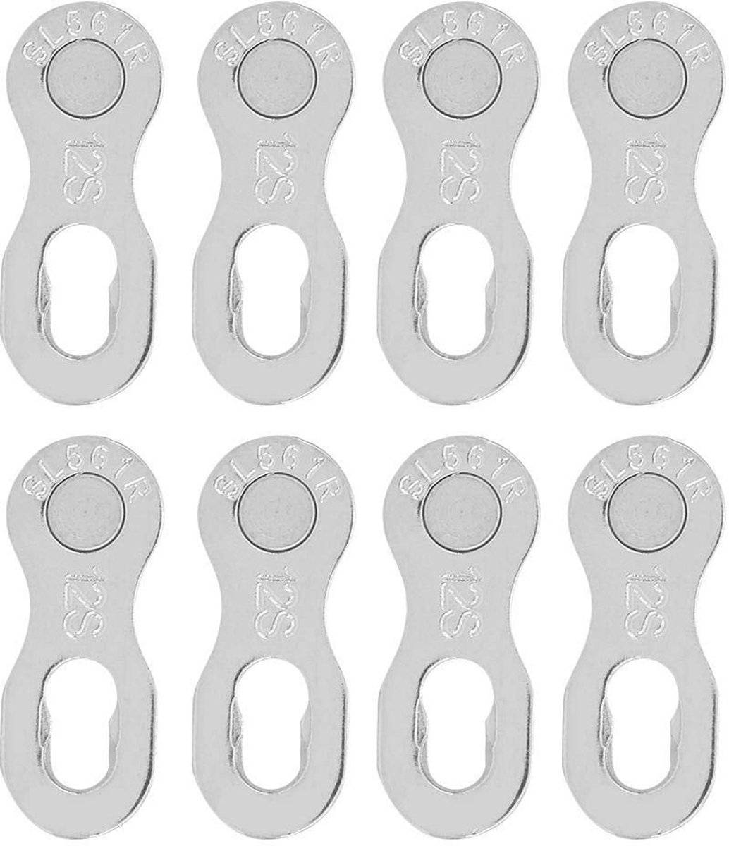 12-Speed Fiets Ketting Link - 4 Pairs Stalen Verbindingen voor Mountain en Racefietsen
