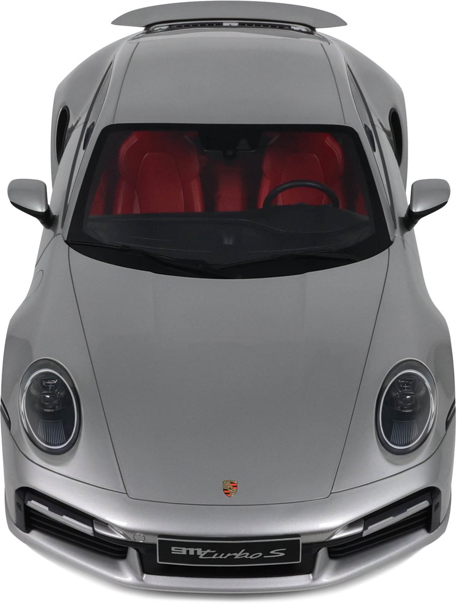Porsche 911 992.1 Turbo S (Silver) 1:8 GT-Spirit GTS801801