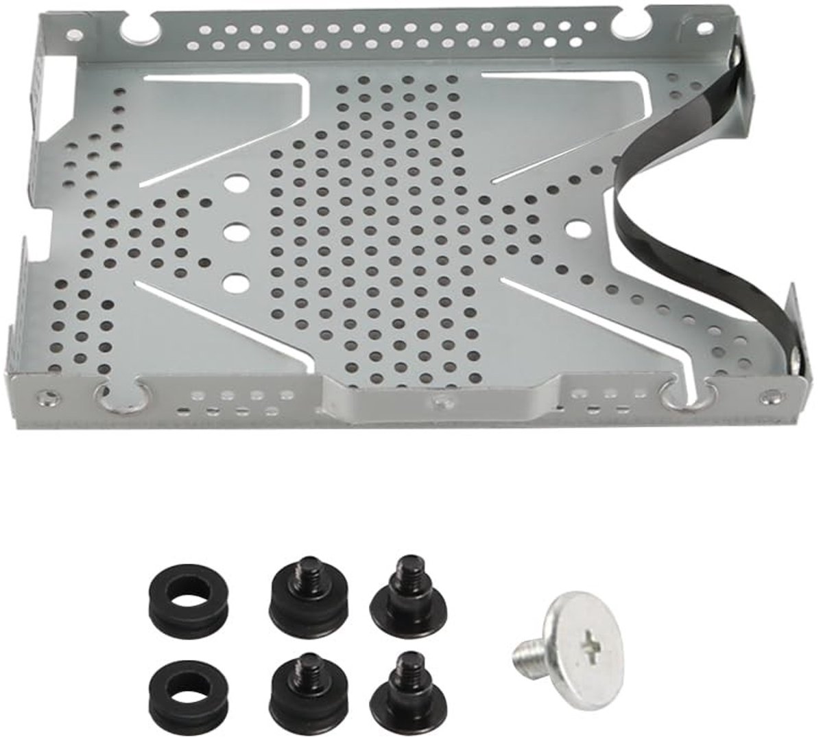 aladdien - Harde schijf HDD-lade Caddy-kooibeugel - Metalen HDD-beugel voor P4 Slim - Veilige montage voor opslagupgrade - 2,5" - Voor P4 Slim ...
