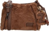 Zebra Trends Jolie Crossbodytas - Bont - Schoudertas - Damestas - Compact - Bag Charm - Bruin