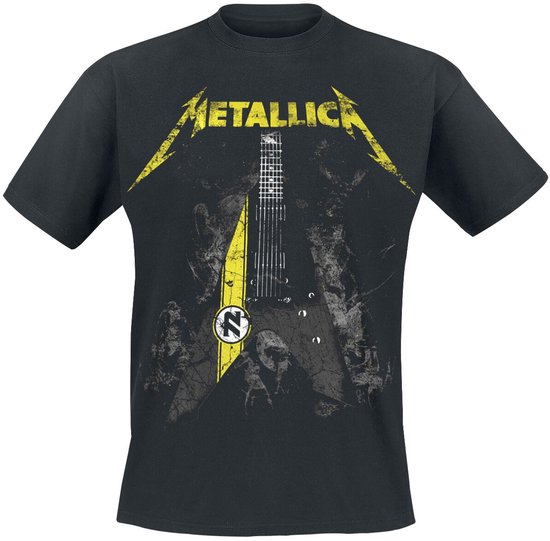 Metallica Hetfield Vulture Unisex T-shirt - zwart - L