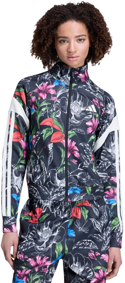 Adidas Sportswear Adidas X Farm Rio House Of Tiro Sportjack Dames Zwart