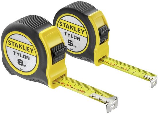 STANLEY Promopack rolmaat Tylon 8m + 5m [24] - STHT0-74260