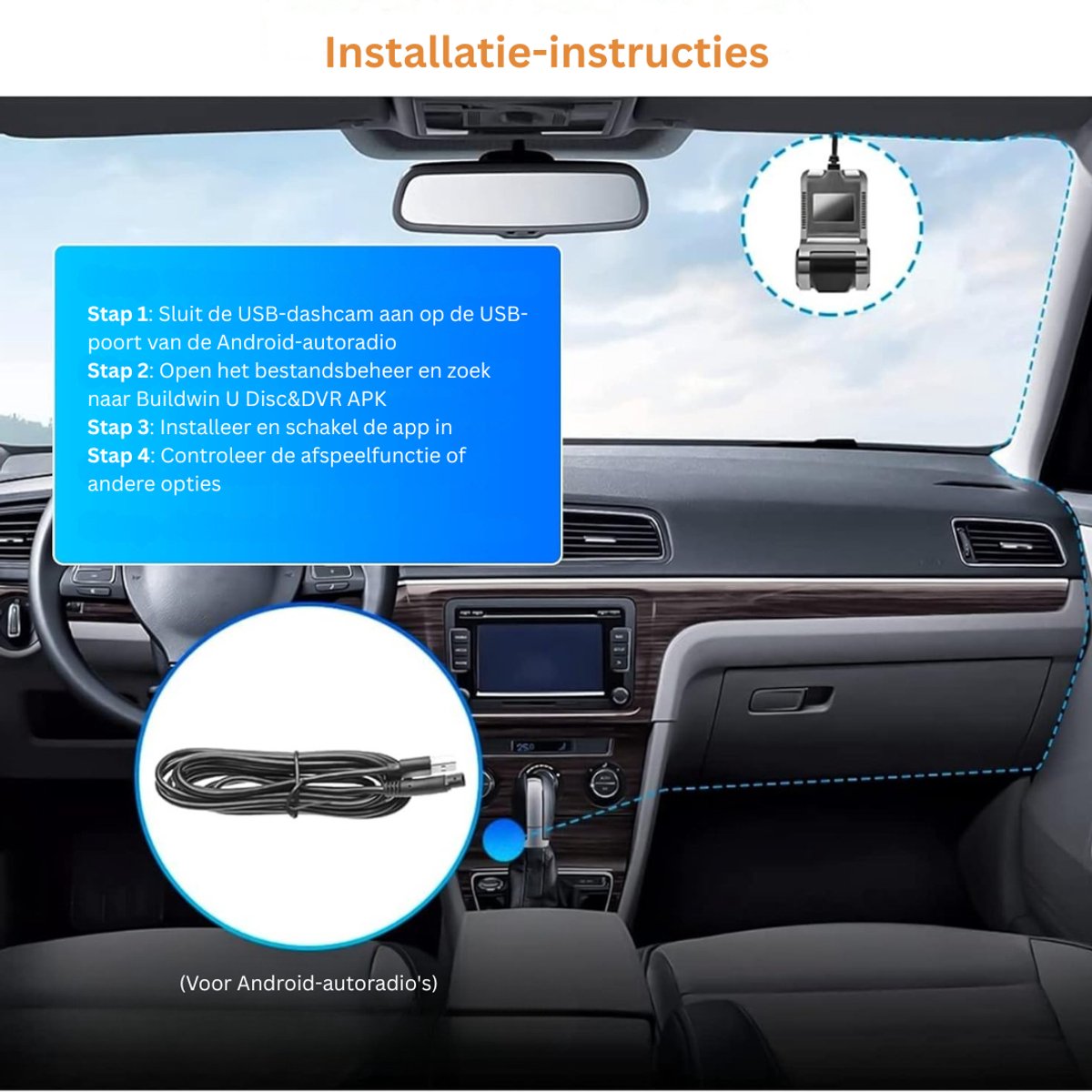 MRKK® Dashcam Auto – Auto Camera – Dashcam – foto 6