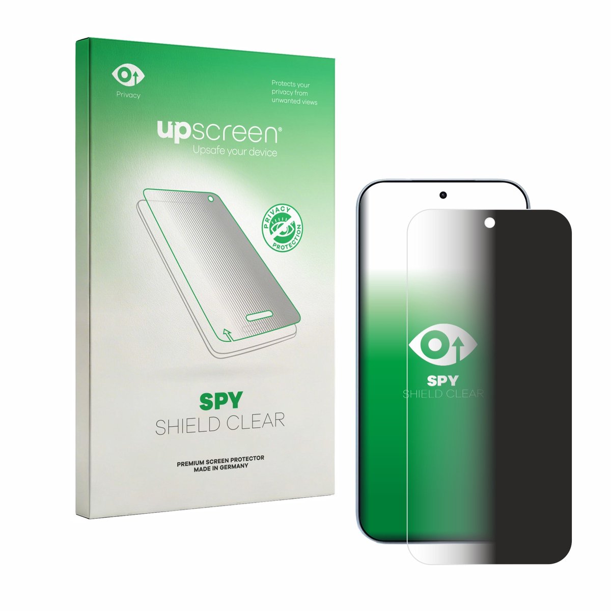 upscreen - privacy screenprotector voor Xiaomi 17T - Folie Beschermfolie Blauwlichtfilter