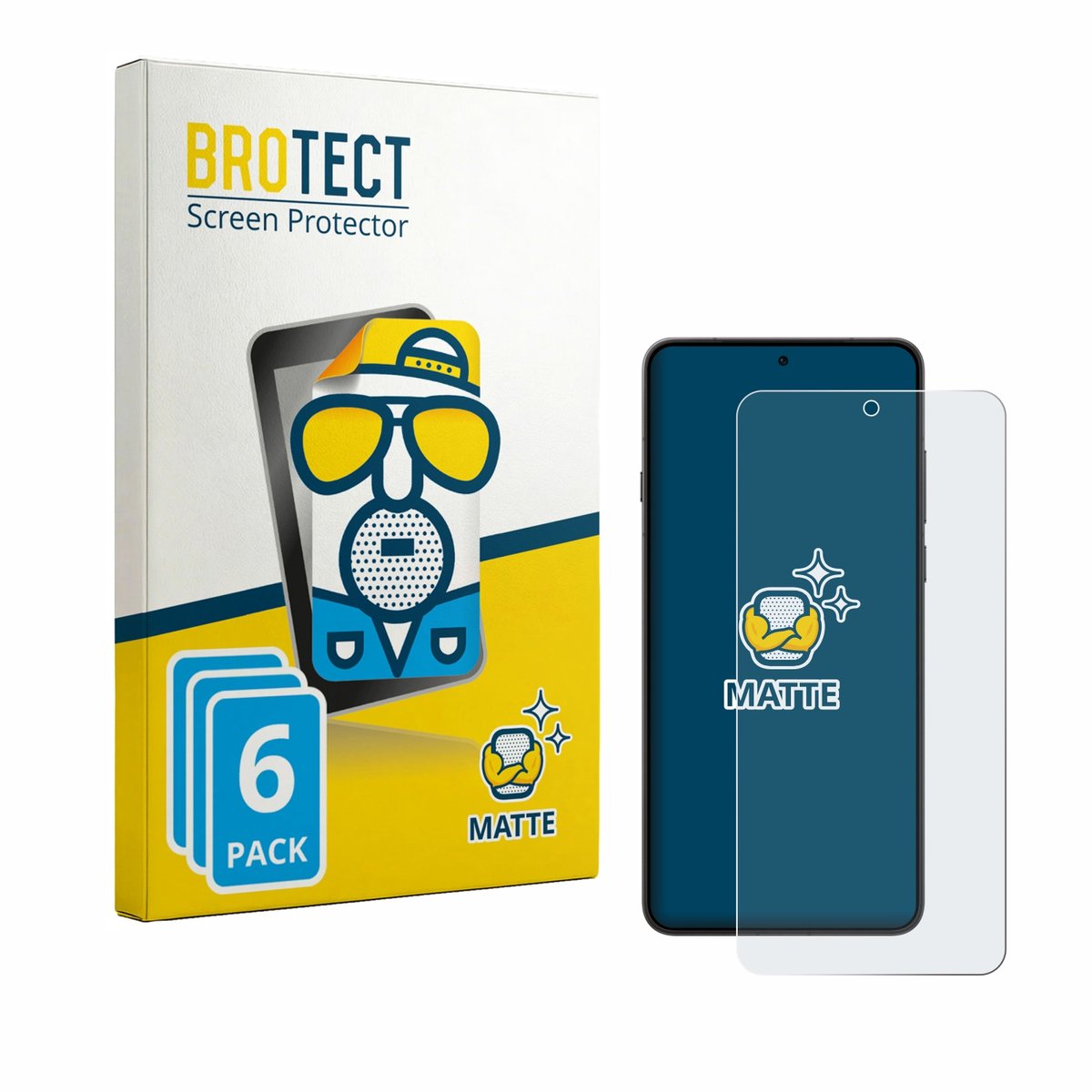 BROTECT - Screenprotector voor Oppo Find X9 Ultra - Folie Beschermfolie matte 6 Stuks
