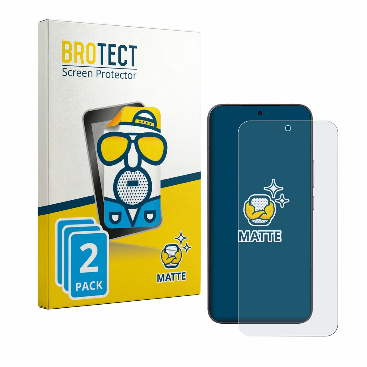 BROTECT - Screenprotector voor Xiaomi 17T Pro - Folie Beschermfolie matte 2 Stuks