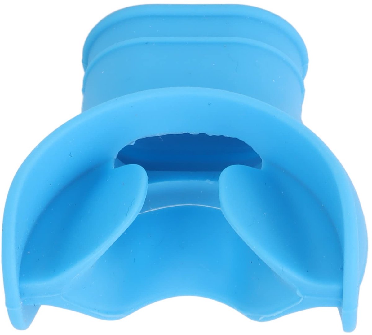 aladdien - Snorkel - Duiken - Voedselveilige siliconen - Blauw - Comfortabel mondstuk - Geschikt voor apnoduiken -