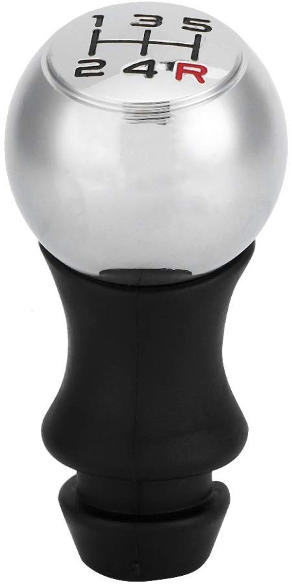 aladdien - 5 Speed Shift Knob - Vervangingsonderdeel - Ergonomisch - Rood - Auto Gear Shift Knob - Perfecte pasvorm voor Peugeot - Geschikt voor 106..
