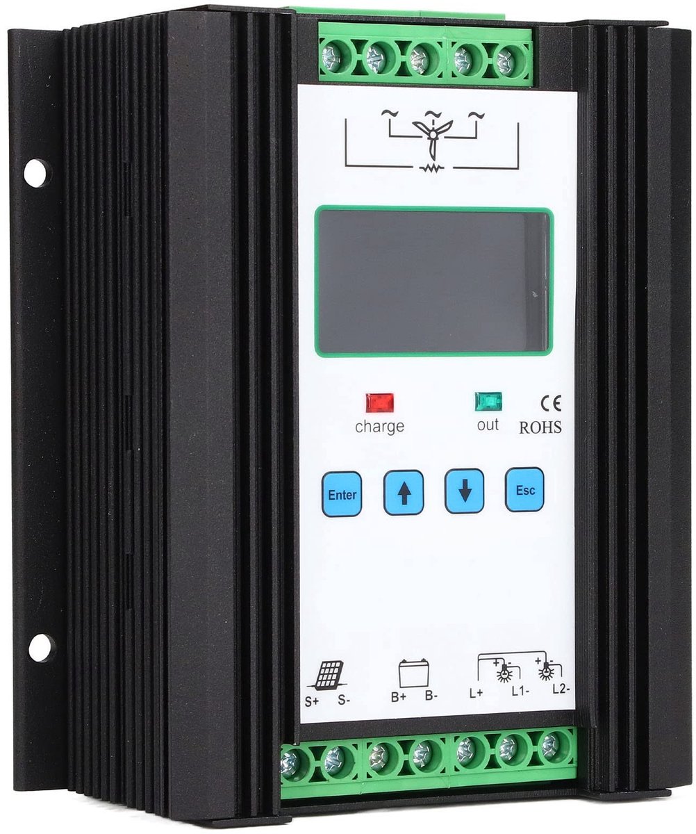 ONF3 - Wind Solar Controller - Digitale Intelligente Controle - Efficiënt en Betrouwbaar - 12V 24V - Professionele Accessoires - Geschikt voor Z...