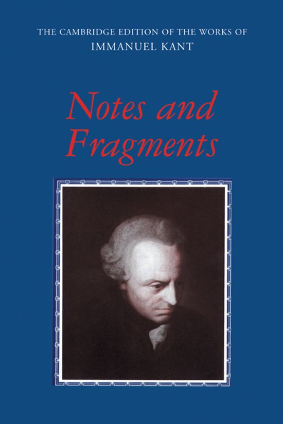 The Cambridge Edition of the Works of Immanuel Kant- Notes a ... - cover