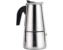 RVS Moka Pot Espressomachine voor Keramische en Gasfornuizen