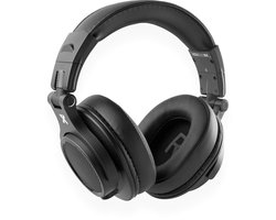 DJ koptelefoon - Vonyx HDX120BK - Over ear koptelefoon - Studio koptelefoon met opbergtas - Zwart