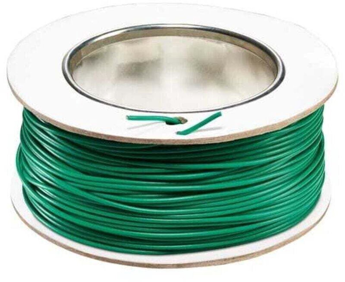 Kabel geschikt voor robotmaaier, type XU, randapparatuurkabel geschikt voor grasmaaier, 3,4 mm diageschikt voorer, totale lengte 100 geschikt voorer (groen) -