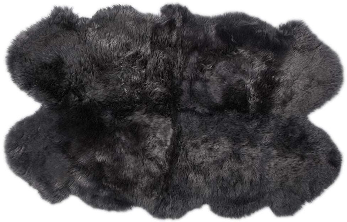 Sheepskin House - Merino Vierdubbele Schapenvacht - Langharig - 170x110cm