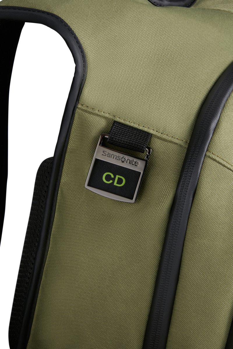 Samsonite Rugzak - Ecodiver laptop Backpack L LTd water resistent canvas - 26 l groen – foto 5