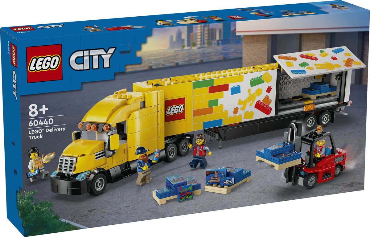 60440 LEGO City Gele vrachtwagen