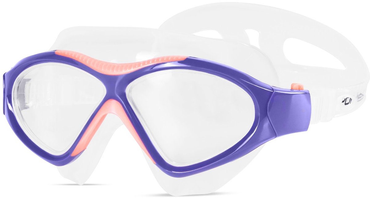 Spokey AMPIO Zwembril - Licht blauw - PC lenzen - Anti-fog - UV-bescherming