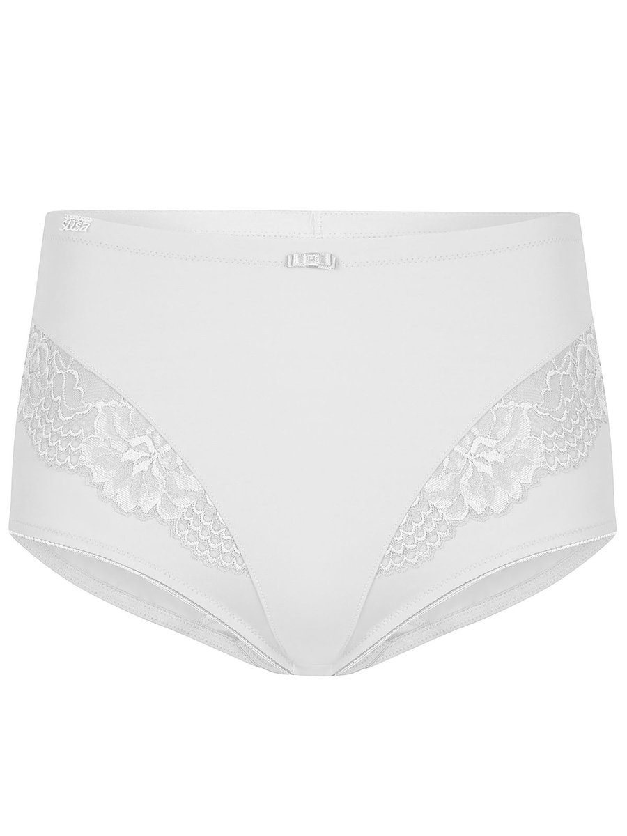 London hoge slip Susa | kant wit