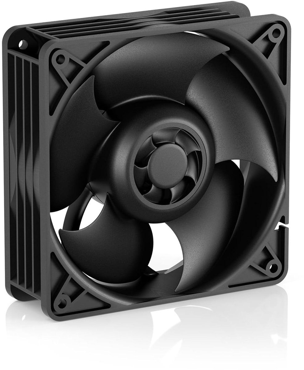 Server Ventilator - Koeler - Server Koeling - Dubbele Kogellagers - 120x38 mm - Zwart
