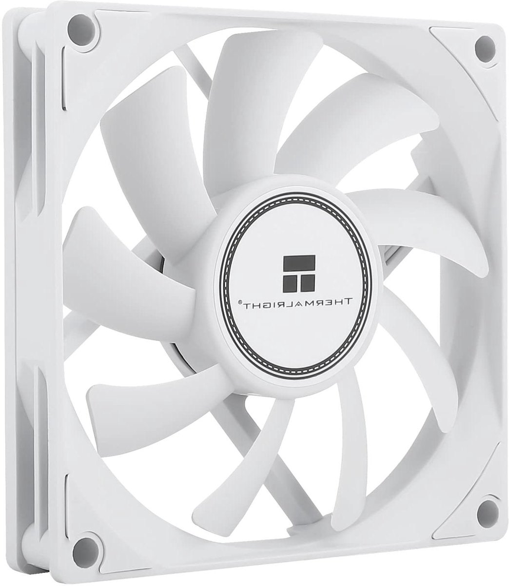 Behuizingsventilator - PC Ventilator - Stille Koeling - Dun Profiel - 80x80x15mm - Zwart