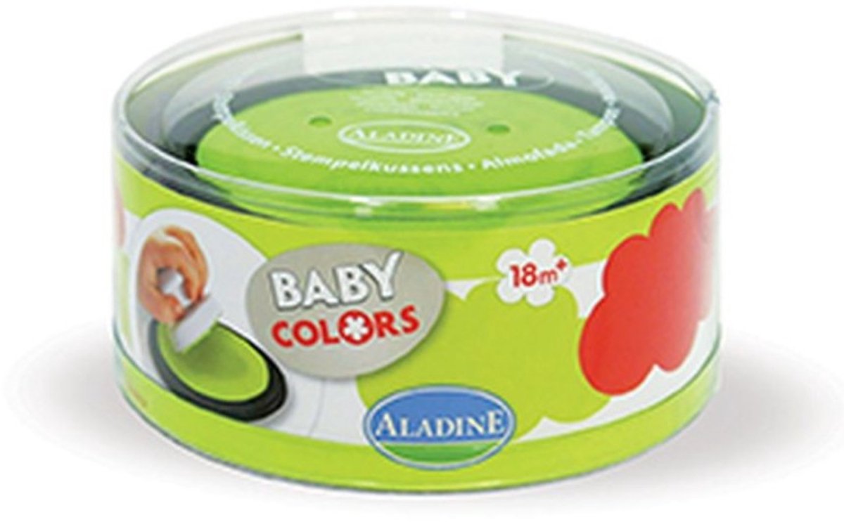 Stempelkussens - Rood en Groen