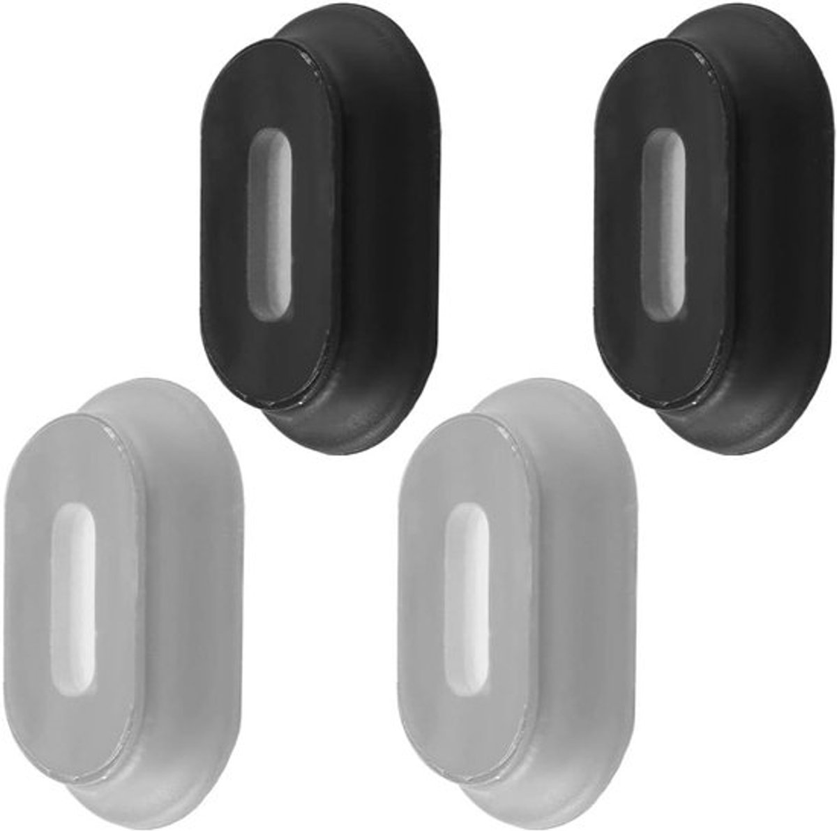 Wandgemonteerde magnetische houder voor afstandsbedieningen, telefoons en accessoires