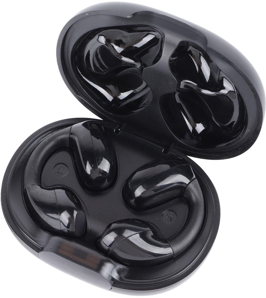 ONF3 - Clip-on Bluetooth Oortelefoon - Beengeleiding - Zwart - Open Oortelefoons - Draadloze Sportoortelefoons - Geschikt voor Hardlopen, Fietse...