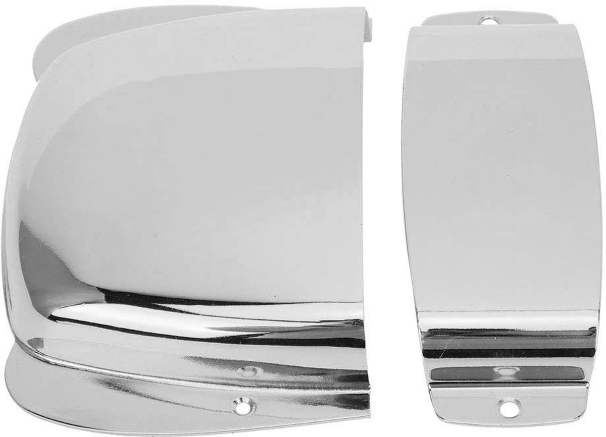 aladdien - Bass Pickup Cover - Gitaar Onderdelen - Vintage Performance Accessoires - Zilvere Kleur - Telecaster - Geschikt voor Jazz Pickups - Chroom