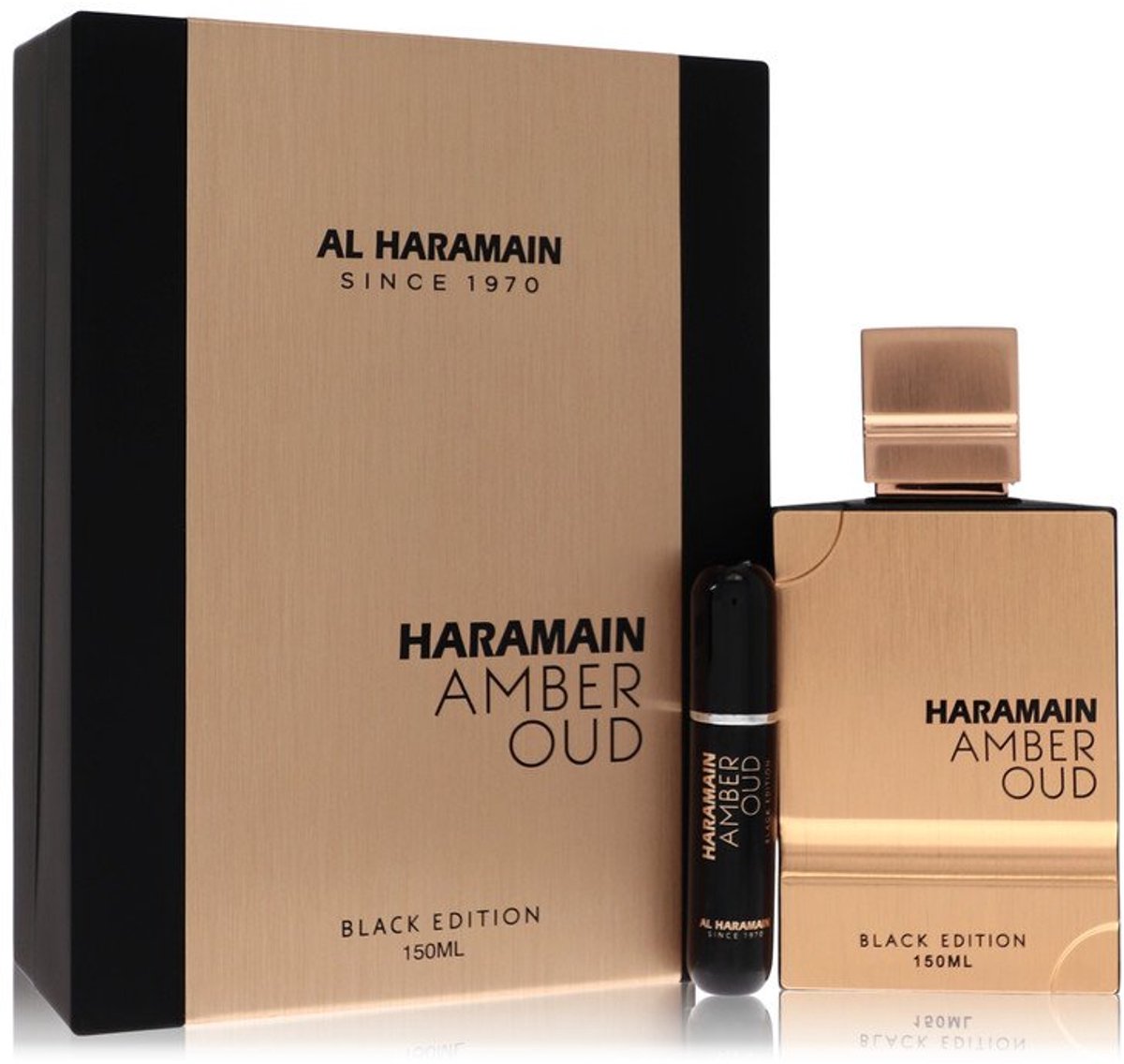 Al Haramain Amber Oud Black Edition eau de parfum spray 150 ml
