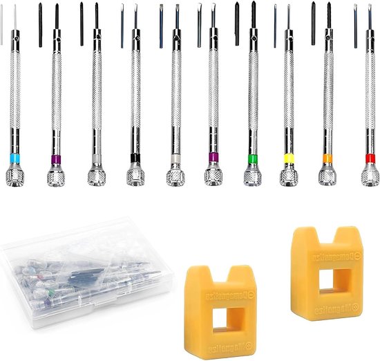 Watchmaker Set 10pcs Precision Watchmaker Tools - Watch Repair Screwdriver Set - 0.6mm ...