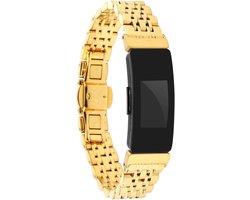 Verstelbare RVS Vervangband voor Fitbit Inspire 2, Geschikt voor Sport en Zakelijk Gebruik, Duurzaam en Stijlvol Accessoire voor Fitness Tracker