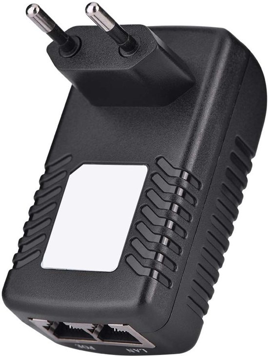Store_9 - PoE-injector - 48V Ethernet-adapter - Wandmodel - Voeding voor IP-telefoons en camera's - Geschikt voor EU-stekker van Merkloos — afbeelding 4