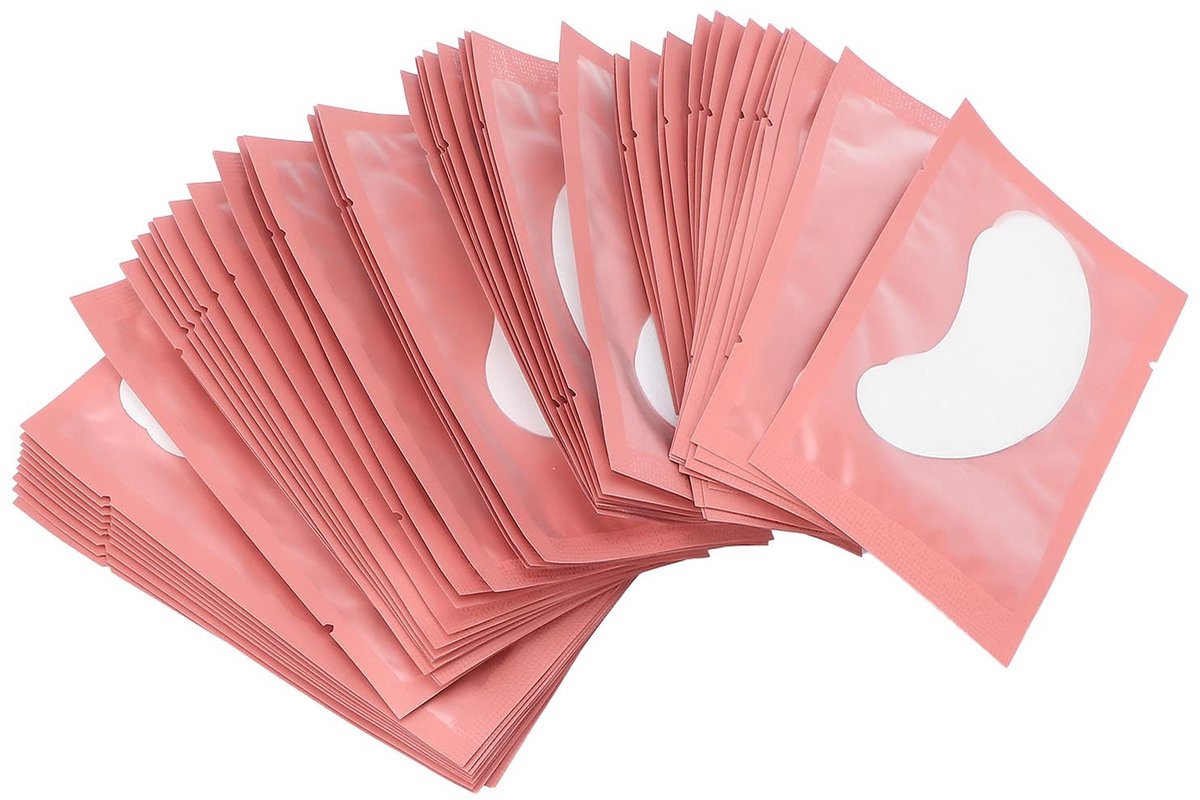 Allecto - Wegwerp Wimper Patches - 100 Paar - Hygiënisch en Lichtgewicht - Perfect voor Wimperextensions - Ideaal voor Wimperstylisten - Verhoog je...
