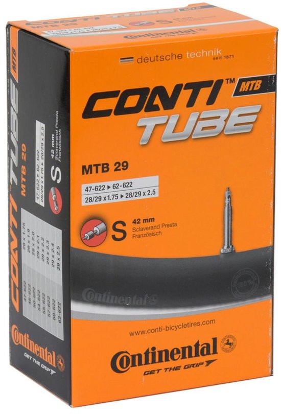 Continental Binnenband Mtb 29 Inch (47/62-622) Fv 42 Mm van Continental — afbeelding 4