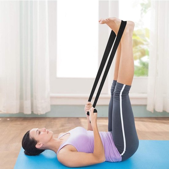 Verstelbare Yogamat Draagriem van Polyester voor Pilates, Aerobics en Sportmatten - Geschikt voor Alle Matgroottes - Duurzaam en Handig — afbeelding 4