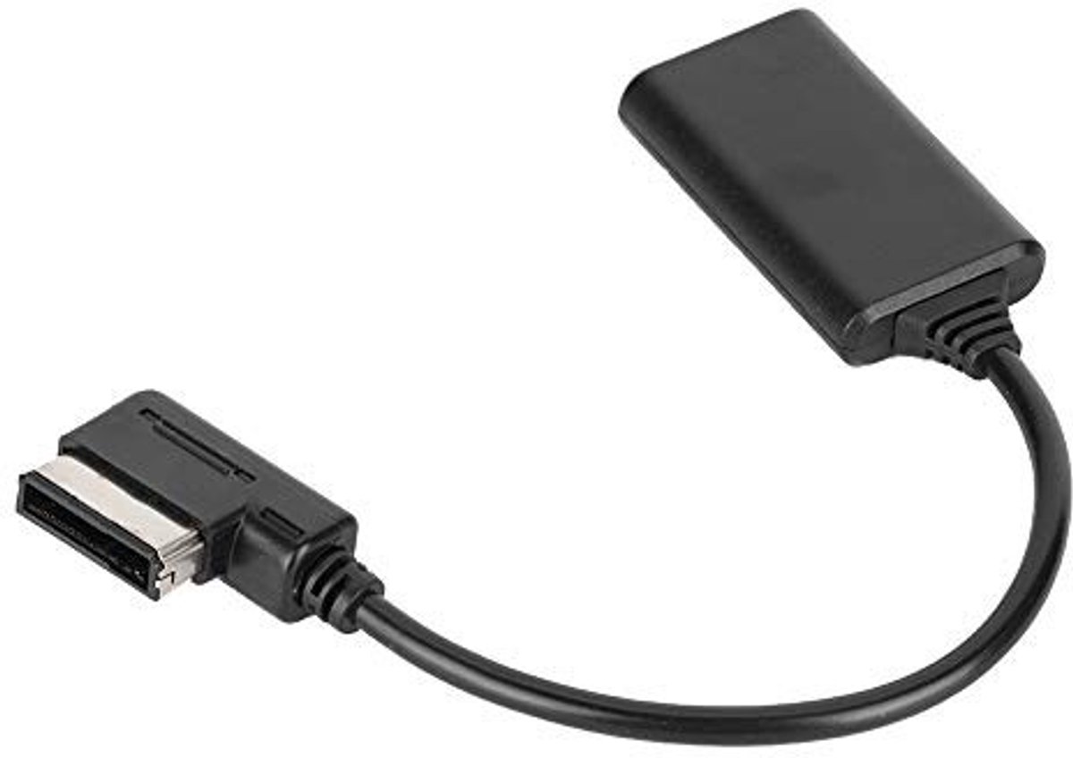 aladdien - Bluetooth 5.0 AUX Audio Kabel - Hoge Geluidskwaliteit - Voor MMI/AMI/MDI - Audiokabel - Geschikt voor alle MMI systemen - Zwart