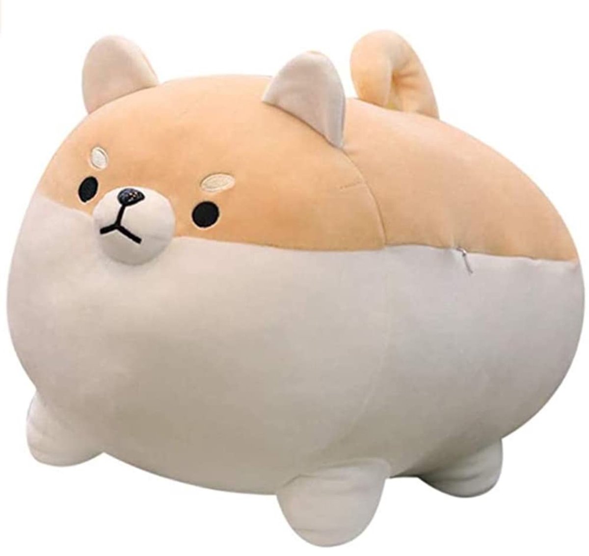 aladdien - Shiba Inu pluche hondenknuffel - Schattig pluche speelgoed - Zacht en knuffelbaar - Bruin - Geschikt voor jongens en meisjes - Perfect al..