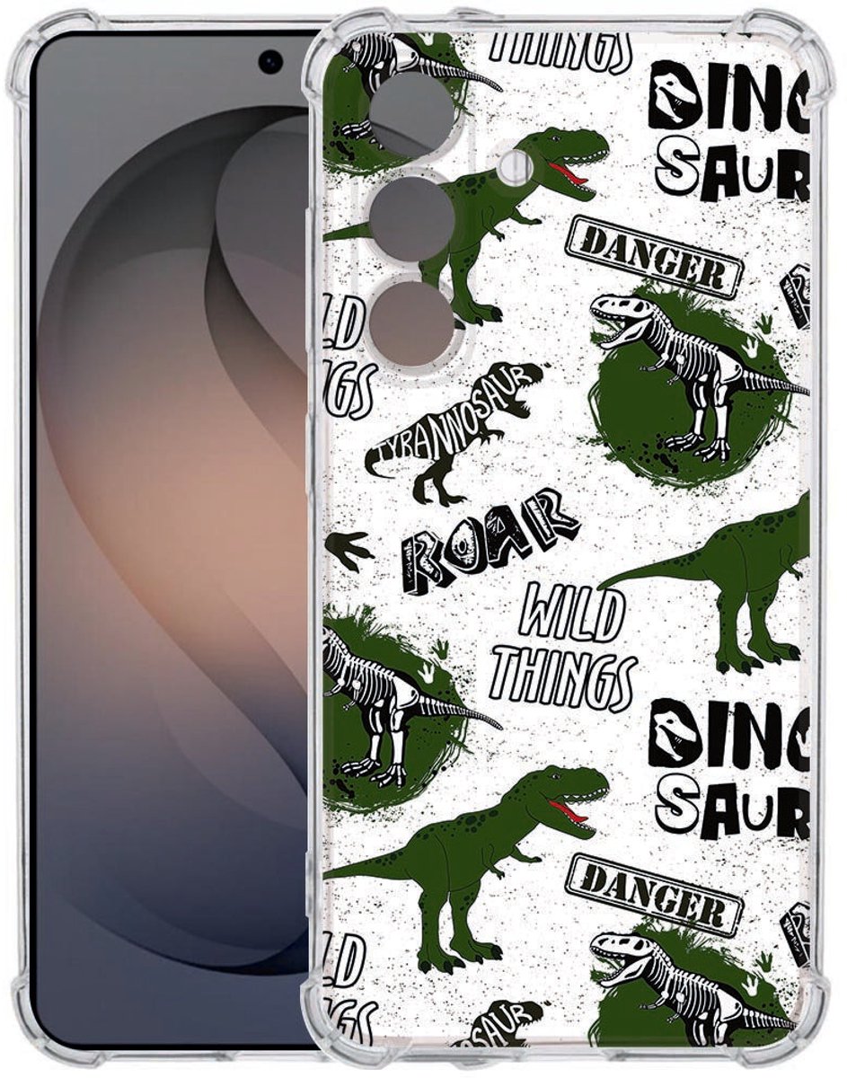 TPU Backcover Samsung Galaxy S26 Dinosaurus Antishock