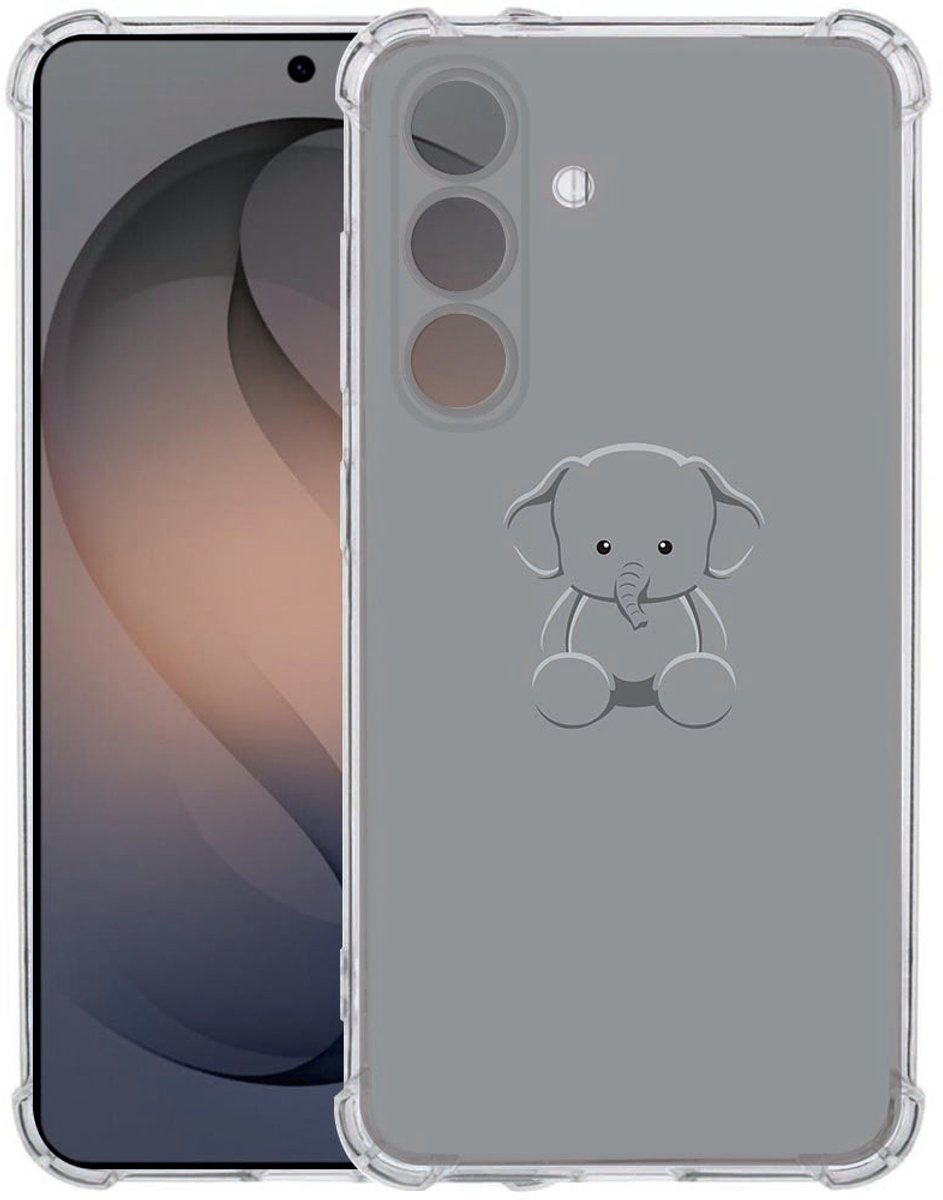Samsung Galaxy S26 Flexibele back cover Baby Olifant Valbestendig