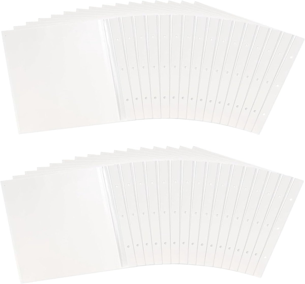 Herbruikbare vullingen voor linnen fotoalbums, zelfklevend, 30 stuks, 33x32 cm, perfect voor herinneringen