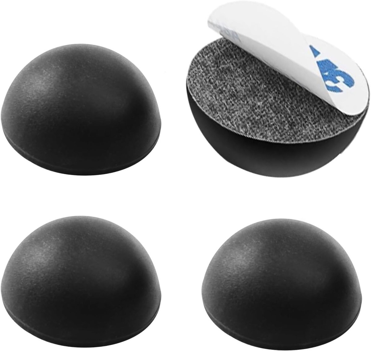 4 Stuks Silicone Speaker Voeten, 32mm Zelfklevende Meubel Buffers, Antislip Demper voor Geluid en Vibrationen, Ideaal voor Huishoudelijke Apparaten en Meubels